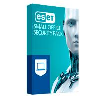 Antivirus ESET Small Office Security, 5 licencias para PC + 1 licencia para servidor Windows + consola local, 1 año de vigencia.