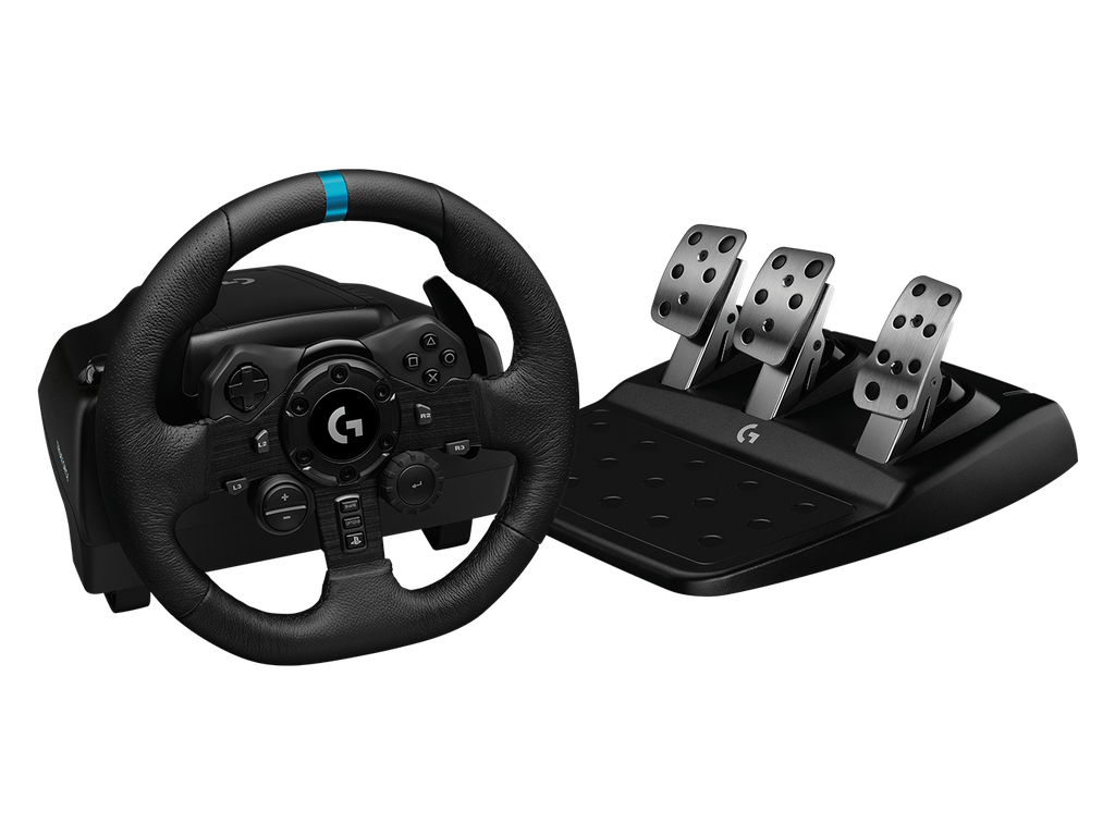Volante de Simulador de Carreras Logitech G923 TrueForce, para Xbox Series X / S, Xbox One y PC.