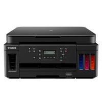 MULTIFUNCIONAL CANON G6010, TINTA CONTINUA, IPM 13 NEGRO/ 6.8 COLOR, USB, WIFI,ETHERNET RED, AUTO DUPLEX, CAMA PLANA CARTA/8.5X11, CONSUMIBLES GI-10