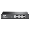 SWITCH | TP-LINK | TL-SF1016DS | 16 PUERTOS RJ45 10/100 MBPS | NO ADMINISTRABLE | PARA ESCRITORIO O RACK DE 13 PULGADAS