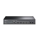 SWITCH TP-LINK TL-SG3210 CAPA 2 CON 8 RJ45 GIGABIT 10/100/1000 MBPS ADMINISTRABLE 2 SFP GIGABIT 1 PUERTO DE CONSOLA