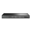SWITCH TP-LINK TL-SG3428X 24 PUERTOS RJ45 GIGABIT 10/100/1000 ADMINISTRABLE 4 RANURAS 10G SFP 1 RJ45 CONSOLA Y 1 MICRO-USB CONSOLA L2 JETSTREAM PARA RACK 19 PULGADA