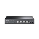 SWITCH TP-LINK TL-SG2210MP GIGABIT ADMINISTRABLE OMADA SDN 8 PUERTOS POE CAPA 2 CON 2 RANURAS SFP GIGABIT 802.3AT/AF 150W PARA ESCRITORIO O RACK