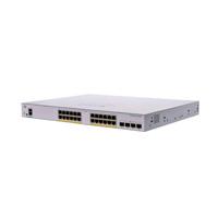 SWITCH CISCO BUSINESS CBS, 24 PUERTOS 10/100/1000 MBPS, ADMINISTRABLE, 4 PUERTOS SFP, FULL 370W POE, CAPA 3