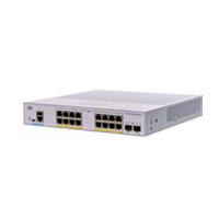 SWITCH CISCO BUSINESS SERIE 350 ADMINISTRABLE, 16 PUERTOS GIGA 10/100/1000 FULL POE 240W, 2X1G SFP, 