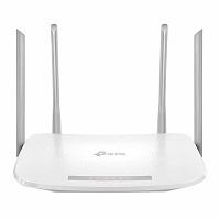Router, TP-Link, EC220-G5, Inalámbrico, AC1200 Dual Band, 2.4GHz a 300Mbps y 5GHz a 867Mbps, 3 Puertos LAN 10/100/1000, 1 Puerto WAN 10/100/1000, 4 Antenas Fijas Omnidireccionales