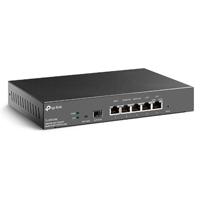 ROUTER VPN | TP-LINK | ER7206 | BALANCEADOR DE CARGA GIGABIT | VPN | ADMITE HASTA 100 CONEXIONES IPSEC LAN A LAN, 50 OPENVPN , 50 L2TP Y 50 CONEXIONES VPN PPT, 4 PUERTOS WAN 1 PUERTO WAN SFP DE 1 G