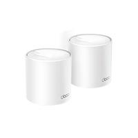 Router, TP-Link, Deco X10 (2-Pack), Mesh, WiFi 6, AX1500, 2 Puertos Gigabit, Conecta hasta 120 Dispositivos