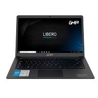 Notebook Ghia Libero 14.1 Pul HD, Procesador Celeron J3355 Dual Core 2.0GHz, 4GB RAM, 128GB eMMC, Bahía 2.5", Cámara Frontal 0.3MPX, WiFi-BT, Mini HDMI, Windows 10 Pro, Color Negro