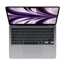 MacBook Air 13", Apple M2, 8-Core CPU, 8-Core GPU, 8GB RAM, 256GB SSD, Touch ID, Gris Espacial, Teclado LAM