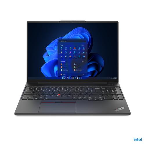 Laptop Lenovo Think E16 Gen 1, Procesador Core i5-1335U 1.3GHz, 16GB RAM (8GB Soldado DDR4-3200 + 8GB SO-DIMM DDR4-3200), 512GB SSD M.2 2242, Pantalla 16" WUXGA, No Retroiluminado, Español, Windows 11 Pro, RJ-45, 3 Años Onsite