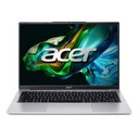 Laptop Acer Aspire Lite 14 AL14-31P-353Y, Procesador Core i3-N300, 8GB RAM, 512GB SSD, Pantalla 14" WUXGA, Windows 11 Home, Plata, 1 Año Garantía, Seguro Contra Robo