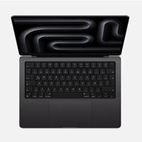 MacBook Pro 14", Apple M3, 8-Core CPU, 10-Core GPU, 16GB RAM, 512GB SSD, Thunderbolt 4, HDMI, Touch ID, Gris Espacial