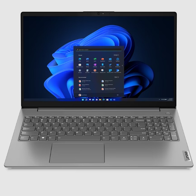 Laptop Lenovo V15 G3 IAP, Procesador Core i7-1255U 1.7GHz, 16GB RAM (8GB Soldado DDR4-3200 + 8GB SO-DIMM DDR4-3200), 512GB SSD M.2 2242, Pantalla 15.6" FHD, Windows 11 Pro, RJ-45, 1 Año CCI