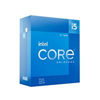 Procesador Intel Core i5-12600KF 12ª Gen, 3.7 - 4.9 GHz, Caché 20MB, 10 núcleos (6P+4E), Sin gráficos, Sin disipador, Perfecto para gamers medios