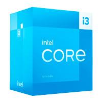 Procesador Intel Core i3-13100 13ª Gen, 3.4 - 4.5 GHz, Caché 12MB, 4 núcleos, Gráficos UHD 730, Disipador incluido, Ideal para computo básico