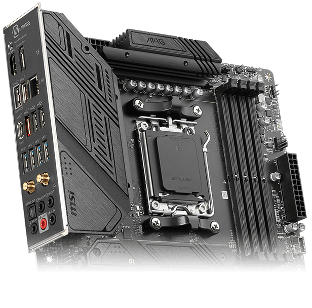 MB MSI B650 AMD S-AM5 S.7000 DDR5 7600 PCIE 4.0/HDMI/4XUSB 2.0/M.2/WIFI/BLUETOOTH 5.3 /ATX/RGB/GAMA ALTA