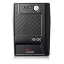 No Break Smartbitt 1000VA / 500W, 6 contactos, puerto USB, protección de línea telefónica RJ-11