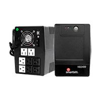 No Break Smartbitt 2400VA / 1200W, 8 contactos (4 protección y 4 supresión), regulación de línea telefónica RJ-11, puerto USB para monitoreo y software