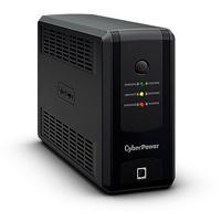 No Break CyberPower UT550GU, 550VA / 275W, interactivo, indicadores LED, 8 NEMA 5-15R (4 respaldo / 4 supresión y regulación), torre, puerto USB, Green Power, 2 años en equipo, 1 año en batería