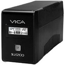 NO BREAK VICA 2200VA/1200W CON 10 TOMAS, 5 REGULADAS Y 5 CON RESPALDO MÁS REGULACION, 3 ANOS DE GARANTIA