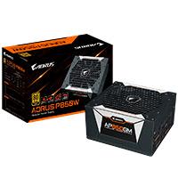 FUENTE DE PODER GIGABYTE AORUS P850W 80+ GOLD MODULAR / ATX 12V / 850W / COLOR NEGRO