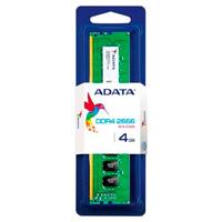 Memoria Adata UDIMM DDR4 4GB, PC4-21300, 2666MHz CL19, 288Pin, 1.2V, PC (AD4U26664G19-SGN)