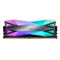 MEMORIA ADATA UDIMM DDR4 16GB PC4-25600 3200MHZ CL16 1.35V XPG SPECTRIX D60G RGB GRIS CON DISIPADOR PC/GAMER/ALTO RENDIMIENTO (AX4U320016G16A-ST60)