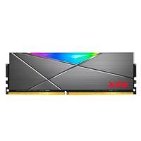 MEMORIA ADATA UDIMM DDR4 16GB PC4-28800 3600MHZ CL18 1.35V XPG SPECTRIX D50 RGB GRIS CON DISIPADOR PC/GAMER/ALTO RENDIMIENTO ( AX4U360016G18I-ST50)
