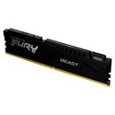 MEMORIA KINGSTON UDIMM DDR5 16GB 5200MHZ FURY BEAST CL40 288PIN 1.1V C/DISIPADOR DE CALOR P/PC/GAMER/ALTO RENDIMIENTO KF552C40BB-16