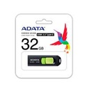 MEMORIA ADATA 32GB USB TIPO C UC300 RETRACTIL NEGRO VERDE (ACHO-UC300-32G-RBK/GN)