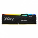 MEMORIA RAM KINGSTON FURY BEAST DDR5 BLACK 32GB 4800MHZ CL38 RGB (KF548C38BBA-32)