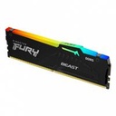 MEMORIA RAM KINGSTON FURY BEAST DDR5 BLACK 16GB 5600MHZ CL40 RGB (KF556C40BBA-16)