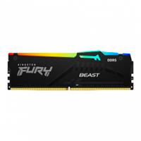 MEMORIA RAM KINGSTON FURY BEAST DDR5 BLACK 16GB 4800MHZ CL38 RGB (KF548C38BBA-16)