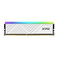 MEMORIA ADATA UDIMM DDR4 16GB PC4-25600 3200MHZ CL16 288PIN 1.35V XPG SPECTRIX D35G RGB BLANCO CON DISIPADOR PC/GAMER/ ALTO RENDIMIENTO (AX4U320016G16A-SWHD35G)