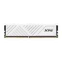 Memoria Adata UDIMM DDR4 16GB, PC4-25600, 3200MHz CL16, 288Pin, 1.35V, XPG Gammix D35 Blanco con Disipador, PC/Gamer/Alto Rendimiento (AX4U320016G16A-SWHD35)
