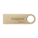 MEMORIA KINGSTON 64GB / 3.2 ALTA VELOCIDAD/ DATATRAVALER DORADA (DTSE9G3/64GB)