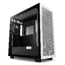GABINETE NZXT H7 FLOW/NEGRO-BLANC/CON VENTANA/MIDI-TOWER/MICRO-ATX/GAMER