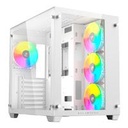 GABINETE GAMER BALAM RUSH TANK PRO GM930 / ATX - MINI TORRE / MICRO ATX - MINI ITX / PANEL CRISTAL TEMPLADO REMOVIBLE / VENTILADOR RGB / MALLA METALICA / 2 X SSD - 2 X HDD / BLANCO / BR-935951