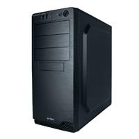 GABINETE ACTECK MILAN GM470 / MEDIA TORRE / ATX, MICRO ATX, MINI ITX / FUENTE 500W / VENTILADOR INCLUIDO / METAL / NEGRO / AC-932585