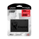 Unidad de Estado Solido Interno, Kingston, A400, 240 GB, 2.5 SATA3, Lectura 500 MB/s, Escritura 320 MB/s.