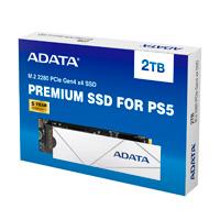 UNIDAD DE ESTADO SOLIDO SSD INTERNO 2TB ADATA PREMIUM M.2 2280 NVME PCIE GEN 4X4 LECT. 7400 ESCRIT. 6800 MBS PC LAPTOP MINI PCS PS5 3DNAND DISIPADOR (APSFG-2T-CSUS)