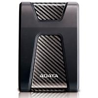 Disco Duro Externo Portátil ADATA HD650 de 1TB (Uso Rudo), Conexión USB 3.2 de alta velocidad, diseño con protección reforzada contra golpes y vibraciones (grado militar), compatible con Windows, Mac y Linux, color negro