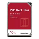 Disco Duro Interno WD Red Plus 10TB, 3.5", Escritorio, SATA3, 6Gb/s, 256MB, 7200RPM, 24x7, Hotplug, NAS, 1-8 Bahías, WD101EFBX