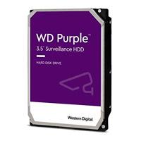 Disco Duro Interno WD Purple 2TB 3.5", Escritorio, SATA3, 6Gb/s, 64MB, 5400 RPM, 24x7, DVR, NVR, 1-8 Bahías, 1-64 Cámaras, WD23PURZ