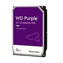 Disco Duro Interno WD Purple 4TB 3.5", Escritorio, SATA3, 6Gb/s, 64MB, 5400 RPM, 24x7, DVR, NVR, 1-16 Bahías, 1-64 Cámaras, WD43PURZ