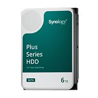 Disco Duro Interno Synology Serie Plus 3.5" 6TB, SATA3, 6Gb/s, 5400 RPM, 256MB, Compatible Solo para Equipos Synology