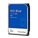 Disco Duro Interno WD Blue 2TB 3.5", Escritorio, SATA3, 6Gb/s, 64MB, 5400 RPM, Windows, WD20EARZ