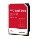 Disco Duro Interno WD Red Plus 2TB, 3.5", Escritorio, SATA3, 6Gb/s, 64MB, 5400RPM, 24x7, Hotplug, NAS, 1-8 Bahías, WD20EFPX