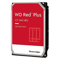 Disco Duro Interno WD Red Plus 4TB, 3.5", Escritorio, SATA3, 6Gb/s, 256MB, 5400RPM, 24x7, Hotplug, NAS, 1-8 Bahías, WD40EFPX